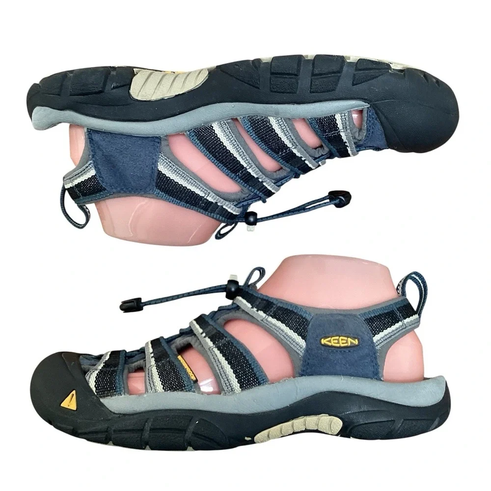 Keen Newport H2 Sandals Blue  Gray Sport Hiking Active Adjustable Men's‎ Size 7